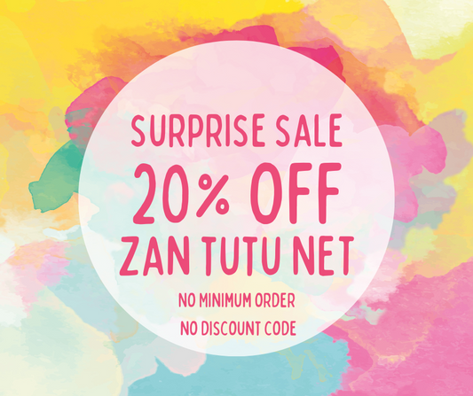 20% Off Stiff Tutu Net