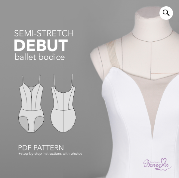 Sewing Workshop - "DEBUT" Semi-Stretch Ballet Bodice from Tutu Studio Borealis (Beginner+)
