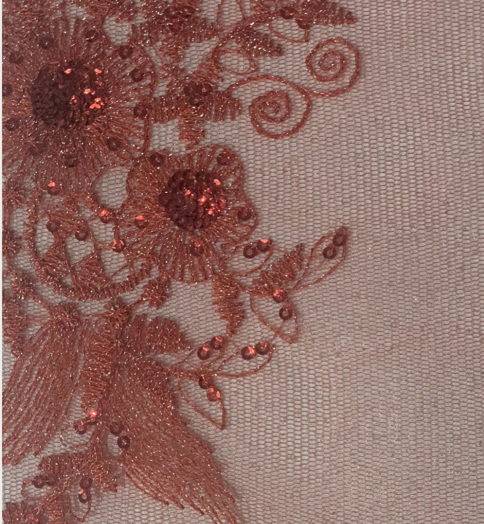 Sequin Embroidery Lace