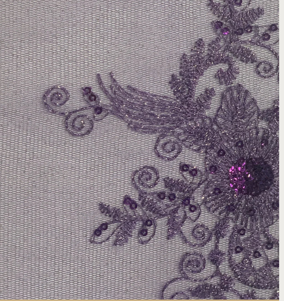 Sequin Embroidery Lace