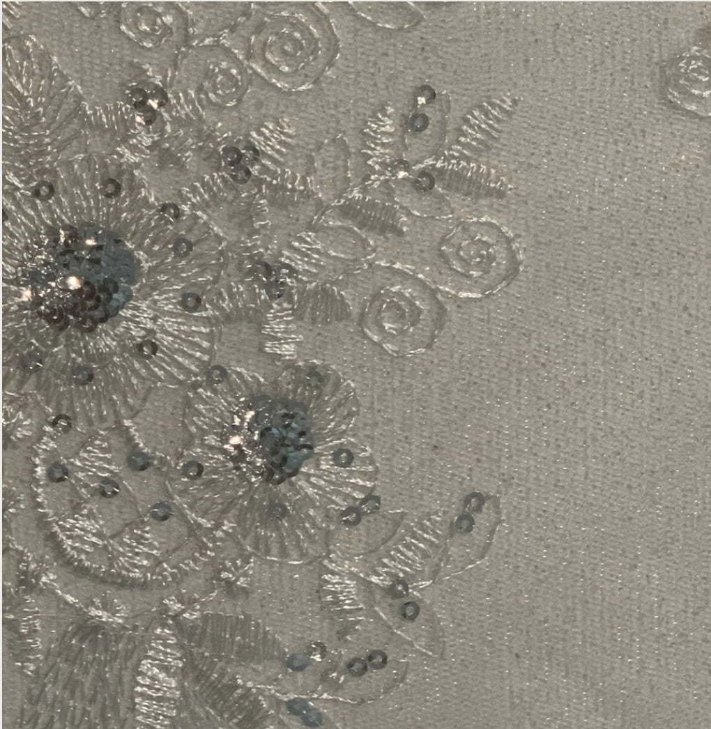 Sequin Embroidery Lace