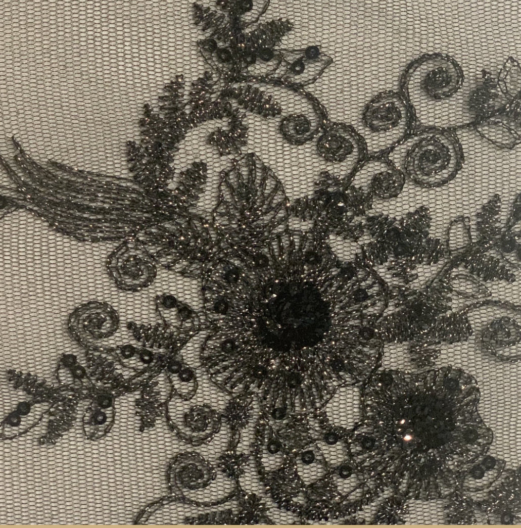 Sequin Embroidery Lace