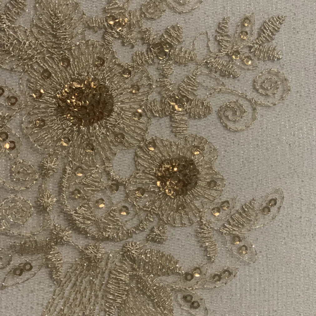 Sequin Embroidery Lace